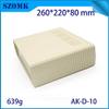 Davitu (1 pcs) desktop electric meter panel 26022080 mm abs plastic diy electronics box projector - (Color: Beige) view 2