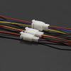 Davitu 5pcs/set Wire Connector Block Socket 2/3/4 Pin Male+Female Plug Car Terminal 2.8mm For Automotive - (Color: 2 pins) view 4