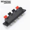 Davitu 5pcs Single Row 4 Pin 4 Position Speaker Terminal Board Connectors view 2