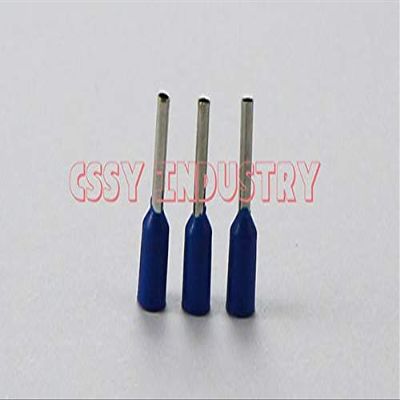 Davitu 2017 1000pcs/lot E10-12 Bootlace cooper Ferrules kit Wire Crimp Connector Insulated Cord Pin End Terminal 8 color - (Color: blue 1000pcs)