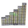 Davitu 1 Pcs Dual Row Barrier Screw Terminal Block Wire Connector 600V 15A TB15 series - (Color: 12 Position) view 2