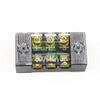Davitu 1 Pcs Dual Row Barrier Screw Terminal Block Wire Connector 600V 15A TB15 series - (Color: 12 Position) view 4