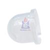 10PCS Infrared Sensor 8308-4 Mini White Fresnel Lens Body Pyroelectric PIR view 4