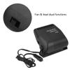 12V Portable Car Ceramic Heater and Cooling Fan Mode Windshield Defroster for Quick Demisting and Temperature Control view 4