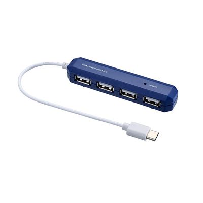 Digio2 USB 2.0 Type-C 4-Port Hub Blue Z4116