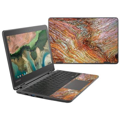 MightySkins Skin Compatible with Lenovo 300e Chromebook 11.6" (2018) - Woodlands | Protective, Durable, and Unique Vinyl Decal wrap Cover | Easy to Apply, Remove, and Change Styles | Made in The USA
