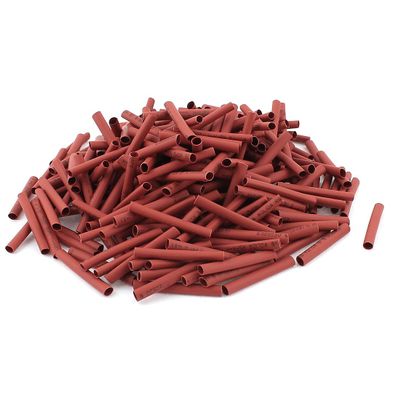 Aexit Red 2.5mm Electrical equipment Dia 2:1 Polyolefin Heat Shrink Tubing Shrinkable Tube 30mm 320pcs