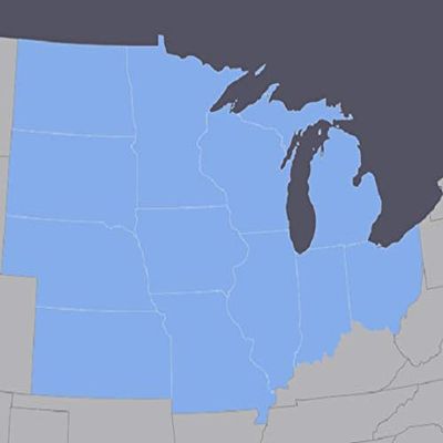TOPO GPS Map for Garmin US Midwest IL IN IO KN MI MN MO NE ND OH SD WI