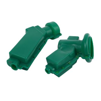 Aexit Pair Transformer Distribution electrical Insulated Jacket Detachable Silicone Rubber 10KV Voltage Resistance Green