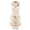Aexit G16-8 Male Distribution electrical Female Panel Aviation Connector Adapter AC 150V 5A view 1