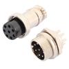 Aexit G16-8 Male Distribution electrical Female Panel Aviation Connector Adapter AC 150V 5A view 3