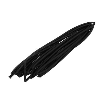 Aexit 5M Long Electrical equipment 2mm Inner Dia. Polyolefin Heat Shrinkable Tube Wire Wrap Sleeve Black