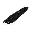 Aexit 5M Long Electrical equipment 2mm Inner Dia. Polyolefin Heat Shrinkable Tube Wire Wrap Sleeve Black view 1