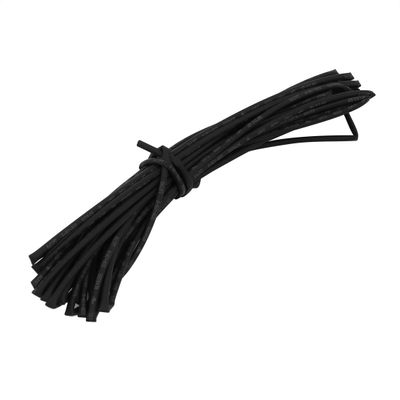 Aexit 5M Long Electrical equipment 1.5mm Inner Dia. Polyolefin Heat Shrinkable Tube Wire Wrap Sleeve Black