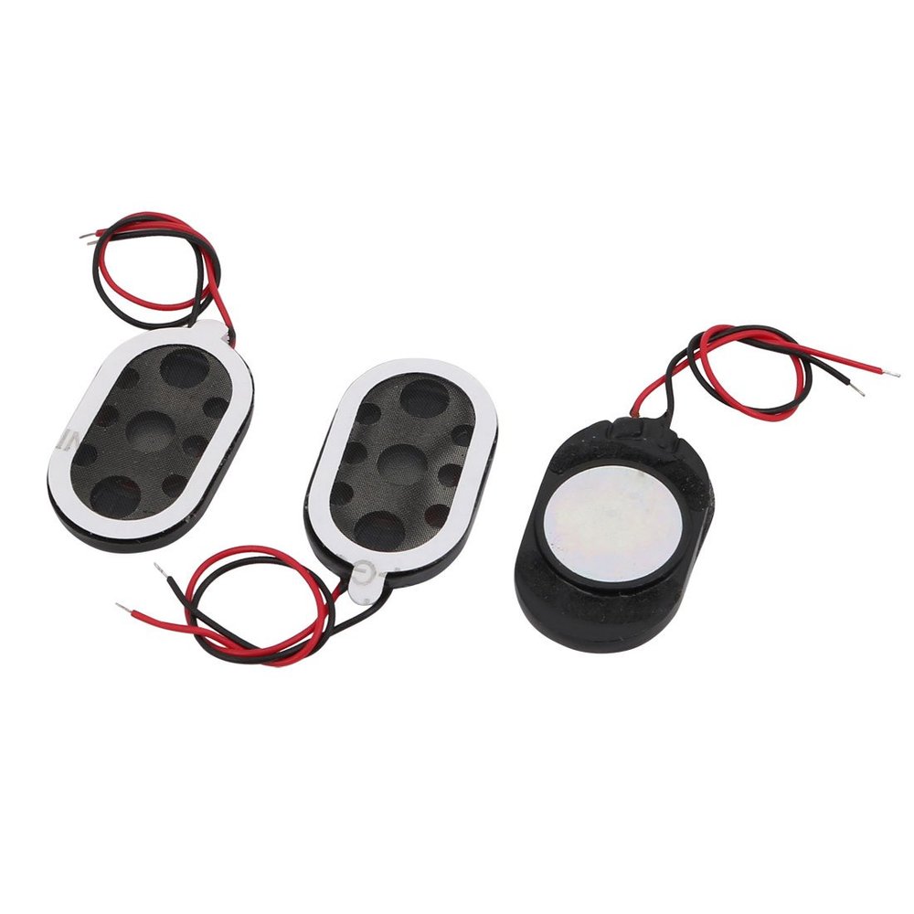Aexit 3pcs 8 Electronic security Ohm 1W 2-Wire Mini Audio Mediant Internal Magnetic Speaker for Tablet PC