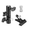 Aexit Adjustable Hot Lighting fixtures and controls Shoe Bracket with Clamp Clip Holder for Photographic Reflector view 3