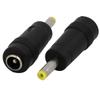 Aexit 5.5 x Distribution electrical 2.1mm Female to 4.0 x 1.7mm Male DC Power Adapter Connector 8pcs view 3