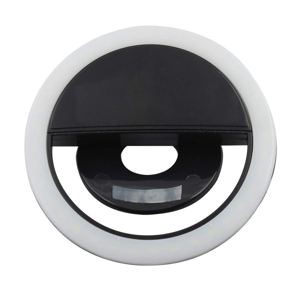 Aexit Black 36 Lighting fixtures and controls LEDs Ring Shape LED Flash Fill Light Lamp for Cellphone
