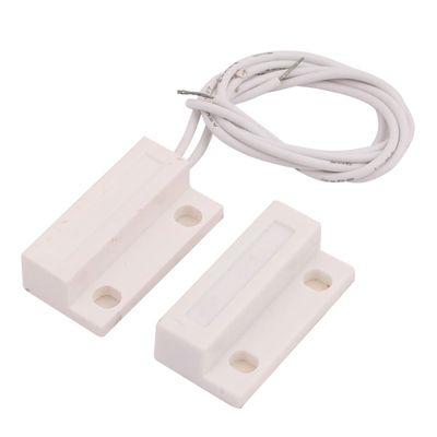 Aexit 2Pair Wired Electronic security Rolling Magnetic Contact Gate Switch Alarm Security with Adhesive Tape