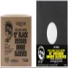(500) 12" Premium Black Polylined Record Inner Sleeves - Archival Quality, Heavyweight Paper & Plastic #12IABK view 1