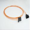 HOTRIMWORLD 200cm Most Fiber Optic Cable,Most Fiber Optic Adapter Connector,for BMW Audi Mercedes Porsche VW,Male to Female view 2