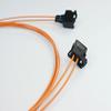 HOTRIMWORLD 200cm Most Fiber Optic Cable,Most Fiber Optic Adapter Connector,for BMW Audi Mercedes Porsche VW,Male to Female view 3