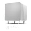 Cambridge Audio Minx X301-300 Watt Active Subwoofer Featuring Auxiliary Bass Driver and Fully Adjustable Sound - White view 3