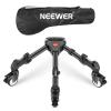 NEEWER Photography Tripod Dolly, Heavy Duty 50lbs Capacity Tripod Wheels with 3" Rubber Wheels for DSLR Cameras Camcorder Photo Video Lighting view 1