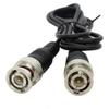 ANVISION 4-Pack Black 1m 3.3ft BNC Male to BNC Male Jumper Cable with Black Connector for CCTV DVR to TV System view 2