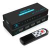 HDMI Switch SGEYR 5x1 HDMI Switcher 5 in 1 Out HDMI Selector 5 Port Box with IR Remote Control HDMI 1.4 HDCP 1.4 Support 4K@30Hz Ultra HD 3D 2160P 1080P view 1