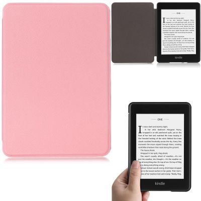 Artyond Case For 6" Kindle Paperwhite (10th Generation, 2018 Release), Thinnest Lightweight PU Leather Smart Cover with Auto Sleep/Wake for Amazon Kindle Paperwhite 2018 E-Reader, Pink