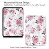 Artyond Case For 6" Kindle Paperwhite (10th Generation, 2018 Release), Thinnest Lightweight PU Leather Smart Cover with Auto Sleep/Wake for Amazon Kindle Paperwhite 2018 E-Reader, Flower view 2