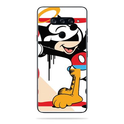 MightySkins Skin Compatible with LG V40 ThinQ - Character Swap | Protective, Durable, and Unique Vinyl Decal wrap Cover | Easy to Apply, Remove, and Change Styles | Made in The USA