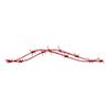 Barbed Wire Bobbed Barb - Vinyl Decal Sticker - 9" x 1.75" - Red Engine Turn view 1