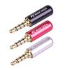 Davitu 100pcs/lot Mini Jack 3.5mm 4 Poles Male Plug Aluminum Shell Stereo 4 Pin 3.5mm Plug Wire Connector Heaphone Plug Earphone Jack - (Color: Mixed Colors) view 3
