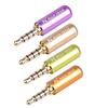 Davitu 100pcs/lot Mini Jack 3.5mm 4 Poles Male Plug Aluminum Shell Stereo 4 Pin 3.5mm Plug Wire Connector Heaphone Plug Earphone Jack - (Color: Mixed Colors) view 4