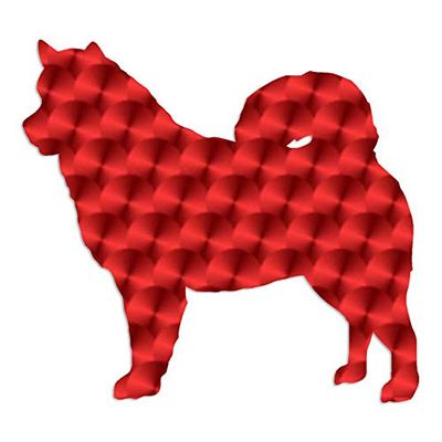 Alaskan Malamute Dog Breed - Vinyl Decal Sticker - 4.1" x 3.75" - Red Engine Turn