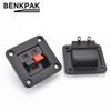 Davitu 2PCS Davitu Push Type Speaker Terminal Board 2 Positions Speaker terminal view 1