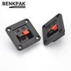 Davitu 2PCS Davitu Push Type Speaker Terminal Board 2 Positions Speaker terminal view 2
