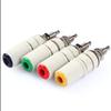 Onvas connector M548 copper terminal 5mm/30A, high current 4mm banana socket/terminal/ground plug - (Color: Black) view 1