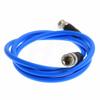 HangTon 12G 4K Raw SDI Coaxial Video Patch Cable BNC to BNC Canare LV-61S 75 ohm for Camera Monitor Flexible Shielded 30M Blue view 2
