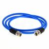 HangTon 12G 4K Raw SDI Coaxial Video Patch Cable BNC to BNC Canare LV-61S 75 ohm for Camera Monitor Flexible Shielded 30M Blue view 3