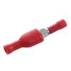 Davitu Davitu Hot 100 Red Spade Crimp Terminals Fully Insulated Electrical Connectors Audio Wiring view 3