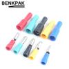 Davitu 50pcs Davitu 25pcs Female 25pcs Male Insulated Electric Connector Crimp Bullet terminal for 22~16 AWG Audio Wiring - (Color: 25Female 25Male) view 3