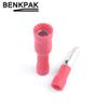 Davitu 50pcs Davitu 25pcs Female 25pcs Male Insulated Electric Connector Crimp Bullet terminal for 22~16 AWG Audio Wiring - (Color: 25Female 25Male) view 4