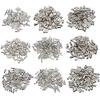 Davitu 100pcs Ferrules Kits Cable Housing End Non-Insulated Wire Strip Copper Connectors 0.5mm-16mm2 - (Pins: 1point 5mm2) view 2