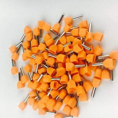 Davitu 100pcs TE4012 Dual Crimp terminal - (Color: Orange)