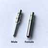 Davitu 50Pcs 100Pcs DT Pin 14-16AWG 0460-215-16141 0462-209-16141 Solid Crimp Terminal With Green Identification Stripe Stainless Steel - (Color: 100 Pcs, Pins: Female) view 2