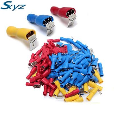 Davitu 100 packages of fully insulated barbed wire connecting terminals