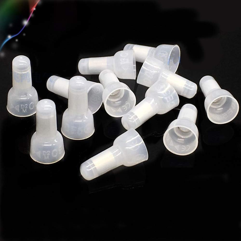 Davitu 50pcs 12-10AWG CE-5X line cap Tsui terminal cap closed end terminal factory sales volume favorably nylon Crimp Caps For